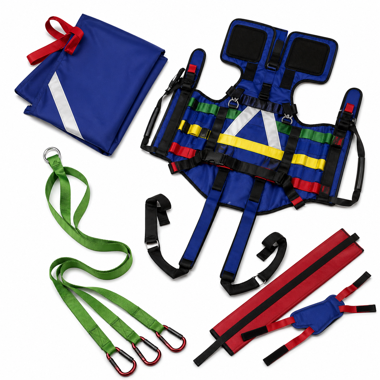 HED body splint with lifting bridle slings (HERSILL)