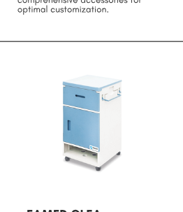 Bedside cabinet CLEA (Famed)