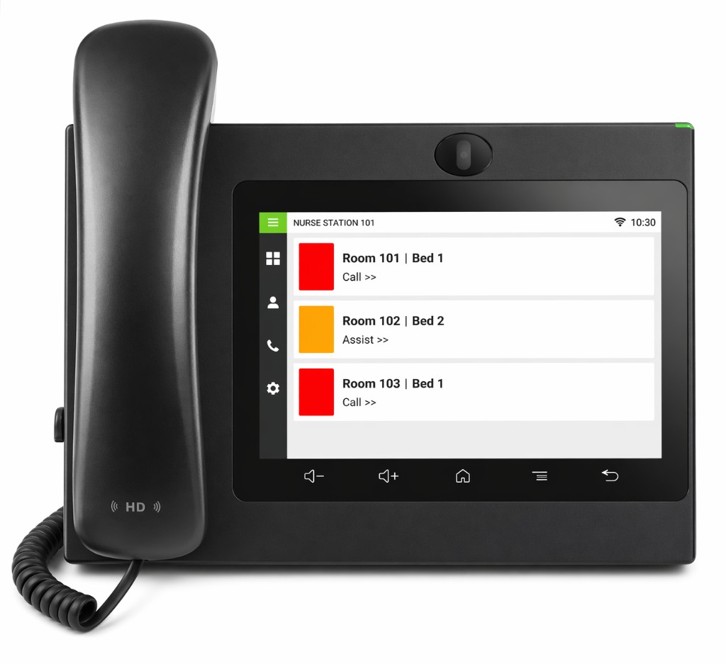7" Android nurse station phone (Televic)