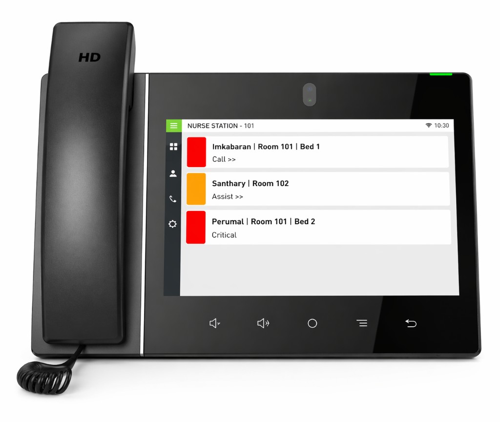8" Android nurse station phone (Televic)