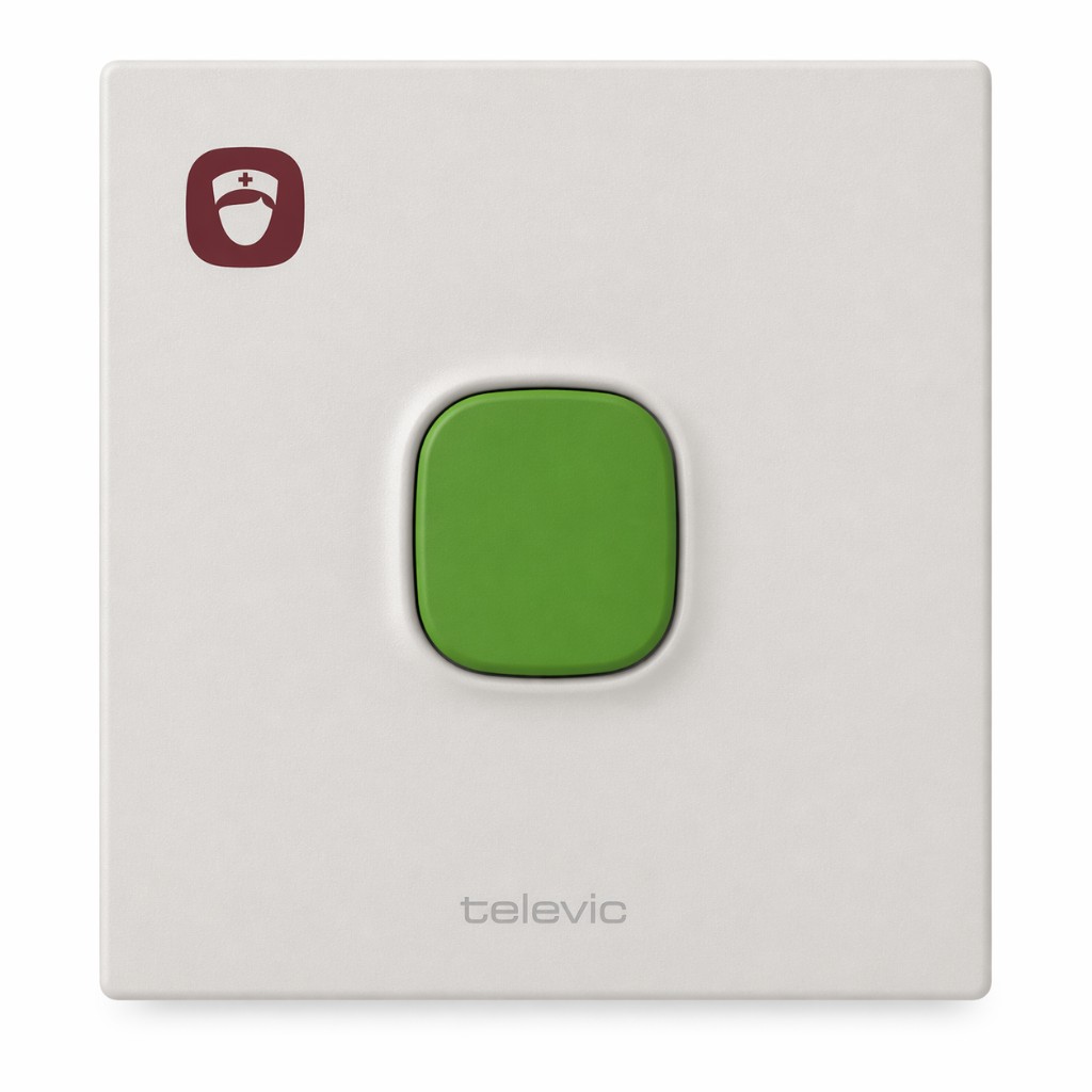 Passive unit (green main + red side + buzzer) (Televic)