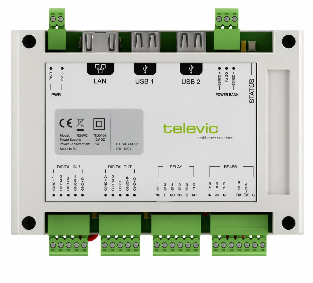 AQURA ward controller 50.13.0010 (Televic)